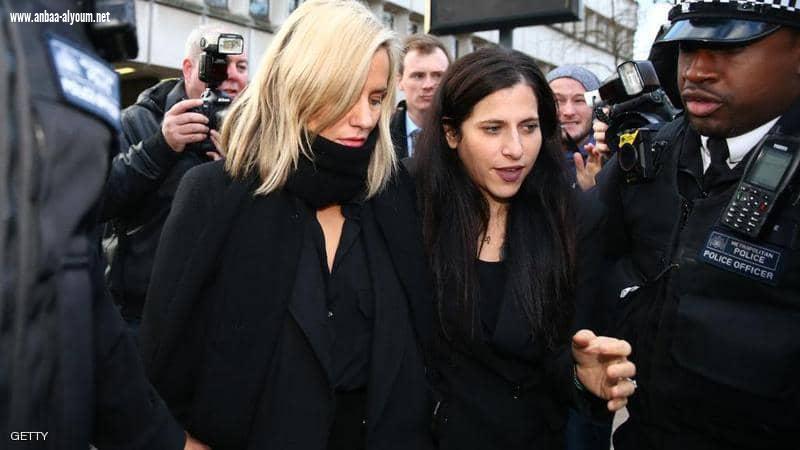 وكلاء المذيعة البريطانية المنتحرة: 