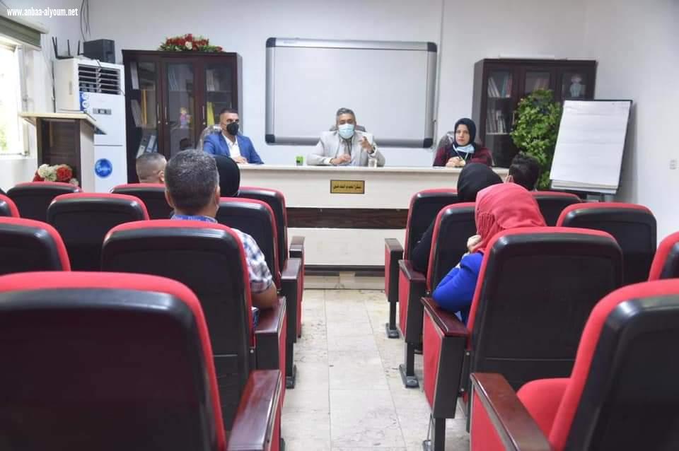 قطاع الدورة : إجتماع مدراء المراكز الصحية