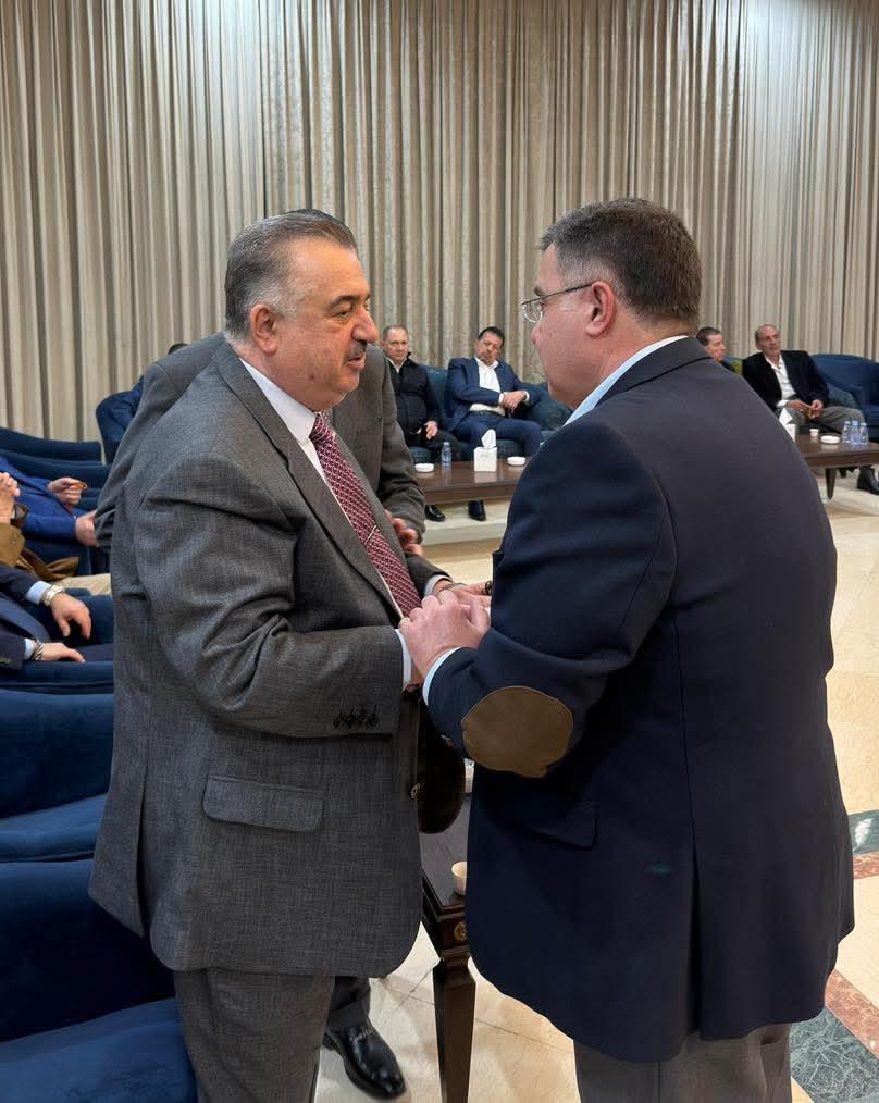 سفير جمهورية العراق لدى المملكة الأردنية الهاشمية يعزي بوفاة المرحوم ياسر نوري كماله