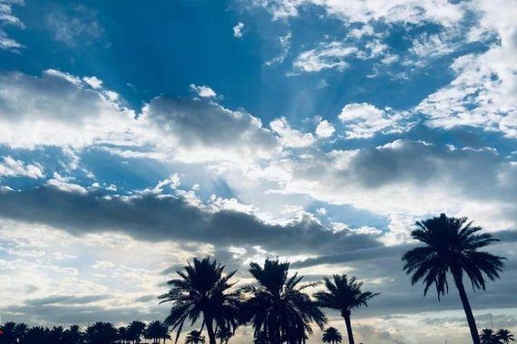 كتلة هوائية باردة تندفع نحو العراق ودرجات الحرارة تنخفض دون معدلاتها