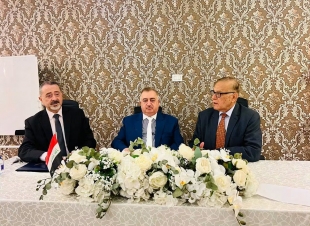 السفير عمر البرزنجي يلقي محاضرة في مجلس الثلاثاء الثقافي عن مهام السفير في مركز الوزارة ورئاسة البعثات