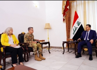 رئيس مجلس الوزراء المكلف السيد محمد شياع السوداني يستقبل السفيرة الأمريكية لدى العراق وقائد قوات التحالف الدولي