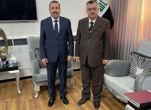الوكيل البرزنجي يستقبل عضو في مجلس النواب