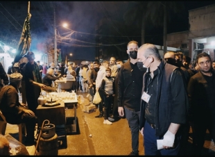 المعمار علاء معن يتابع ميدانياً الخطة الخدمية للزيارة الرجبية ويوجه بعدة اجراءات عاجلة