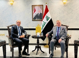 سفير جمهورية العراق لدى المملكة الأردنية الهاشمية يستقبل المدير الإقليمي للبنك الأوروبي لإعادة الإعمار والتنمية لمنطقة الشرق الأوسط