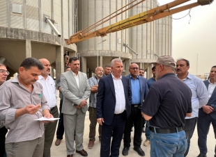 خلال تفقده سايلو كربلاء المعدني  مدير عام الشركة العامة لتجارة الحبوب يوجه بتجهيز الرز المحلي خلال يومين