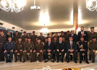 السفير عمر البرزنجي يقدم أجمل التهاني والتبريكات بمناسبة عيد الجيش والذكرى (101) لتأسيس الجيش العراقي