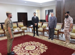 البرزنجي يزور كلية احمد بن محمد العسكرية للوقوف على احوال مرشحي الضباط العراقيين فيها