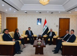 وكيل وزارة الخارجية للشؤون متعددة الأطراف والشؤون القانونية يستقبل منسق التوصيات الدولية في حكومة إقليم كوردستان العراق