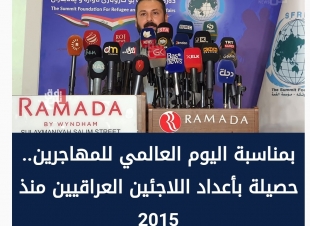 بمناسبة اليوم العالمي للمهاجرين.. حصيلة بأعداد اللاجئين العراقيين منذ 2015