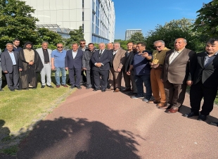 لقاء رئيس بعثة العراق في الدنمارك مع الجالية العراقية .