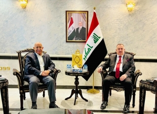 سفير جمهورية العراق لدى المملكة الأردنية الهاشمية يستقبل الدكتور عبد المطلب العذاري
