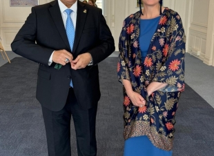 رئيس بعثة جمهورية العراق في الدنمارك يشارك  احتفالية  تتويج وعيد ميلاد ملك بريطانيا  ..