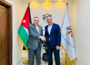 سفير جمهورية العراق لدى المملكة الأردنية الهاشمية يلتقي وزير الصناعة والتجارة والتموين الأردني