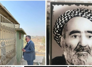  البرزنجي يزور مرقد والده فضيلة الشيخ السيد أحمد البرزنجي وشقيقه الكبير فضيلة الشيخ السيد عبدالله البرزنجي في مدينة كركوك العزيزة