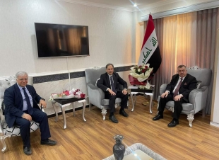  الوكيل البرزنجي يتلقى التهاني بمناسبة تسنمه مهام منصبه الجديد