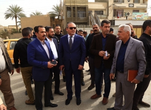 المعمار علاء معن يوجه بفتح الشارع ٣٥ الرئيسي في محلة ٦٤٩ في منطقة الغزالية المغلق منذ عام ٢٠٠٣ واكمال شبكة المجاري في محلة ٦٥٧ منطقة الهياكل