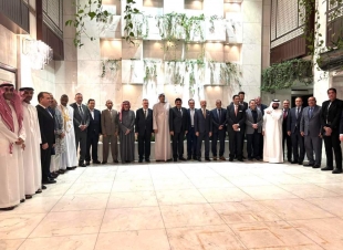 ‏الوكيل البرزنجي يلبي دعوة إفطارٍ كريمة من لدن السفير الكويتي لدى العراق . 