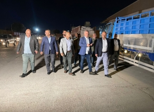 استكمالا لجولة ميدانية شملت عدة محافظات مدير عام الرقابة يطلع على نسب انجاز تجهيز السلة الغذائية