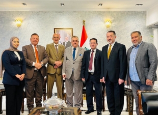 سفير جمهورية العراق لدى المملكة الأردنية الهاشمية يستقبل رئيس اتحاد الناشرين الأردنيين وعدداً من أعضاء الهيئة الإدارية للاتحاد