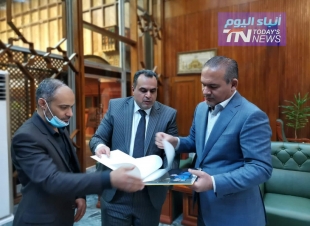 لبحث التعاون المشترك في المجالات الخدمية والثقافية والانسانية.. المعمار علاء معن يلتقي وفد العتبة الحسينية المقدسة