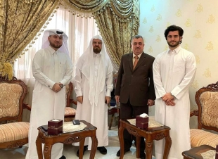 السفير عمر البرزنجي يزور فضيلة الشيخ البروفيسور الدكتور علي القره داغي