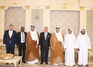السفير البرزنجي في زيارات تهنئة في مجالس دولة قطر العامرة بمناسبة عيد الاضحى المبارك.