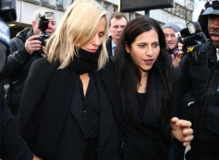 وكلاء المذيعة البريطانية المنتحرة: 