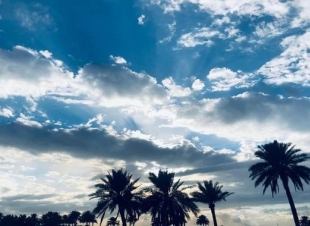 كتلة هوائية باردة تندفع نحو العراق ودرجات الحرارة تنخفض دون معدلاتها