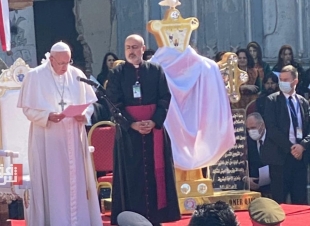 البابا: التناقص المأساوي في أعداد المسيحيين في العراق والشرق الأوسط هو ضرر جسيم